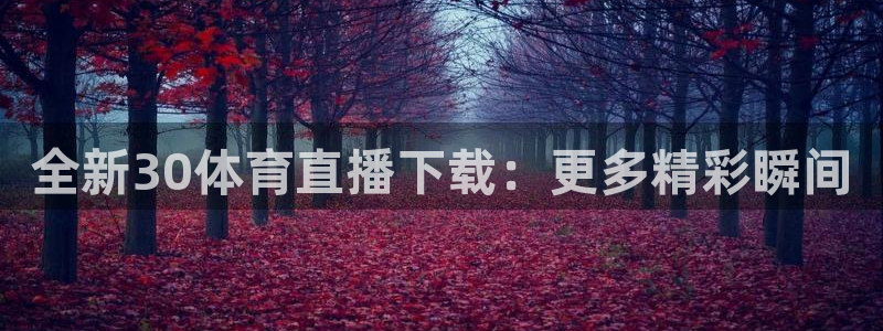 五星体育 电视盒子：全新30体育直播下载：更多精彩瞬间